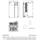 Przemiennik częstotliwości 3-fazowy 22 kW 400 V AC Delta Electronics VFD45AMS43ANSHA